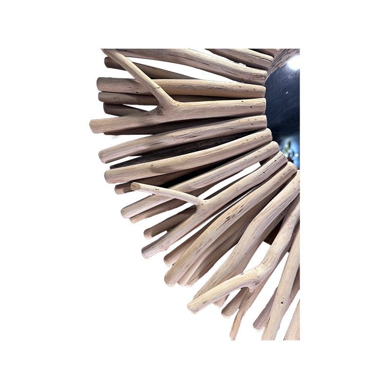 Twig Teak Mirror