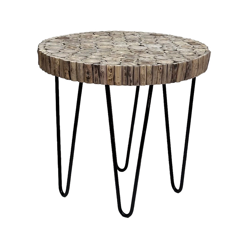 Swirl  teak coffee table LARGE