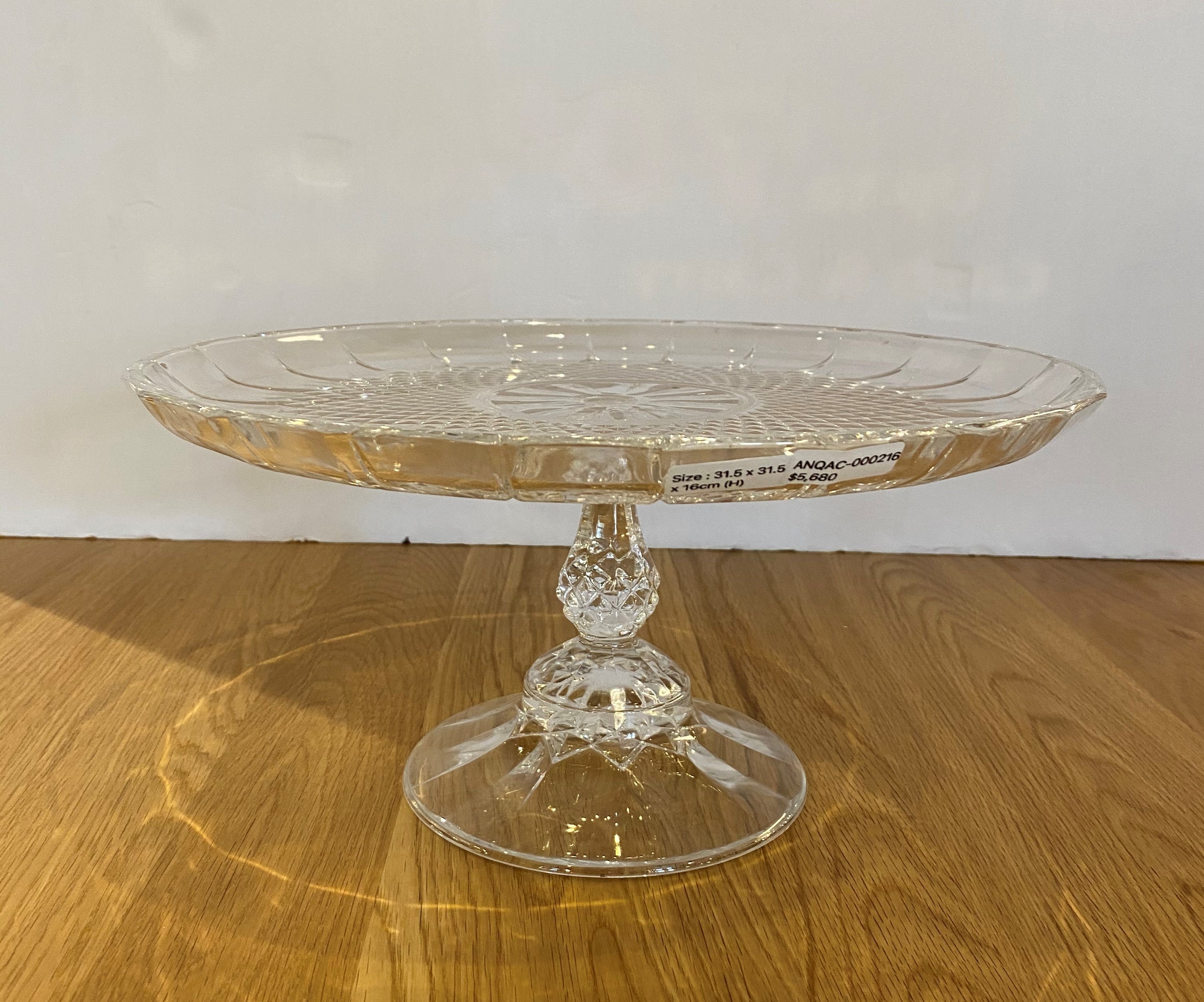 Crystal Cake Stand