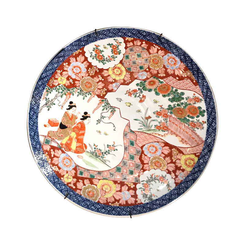 Vintage and antique Ceramic  Charger , Japan,