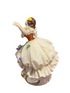 Ballerina Dancer Porcelain Dresden Lace Figurine