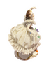 Ballerina Dancer Porcelain Dresden Lace Figurine