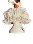 Ballerina Dancer Porcelain Dresden Lace Figurine