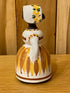 Swedish Ceramic Woman Candle Holder