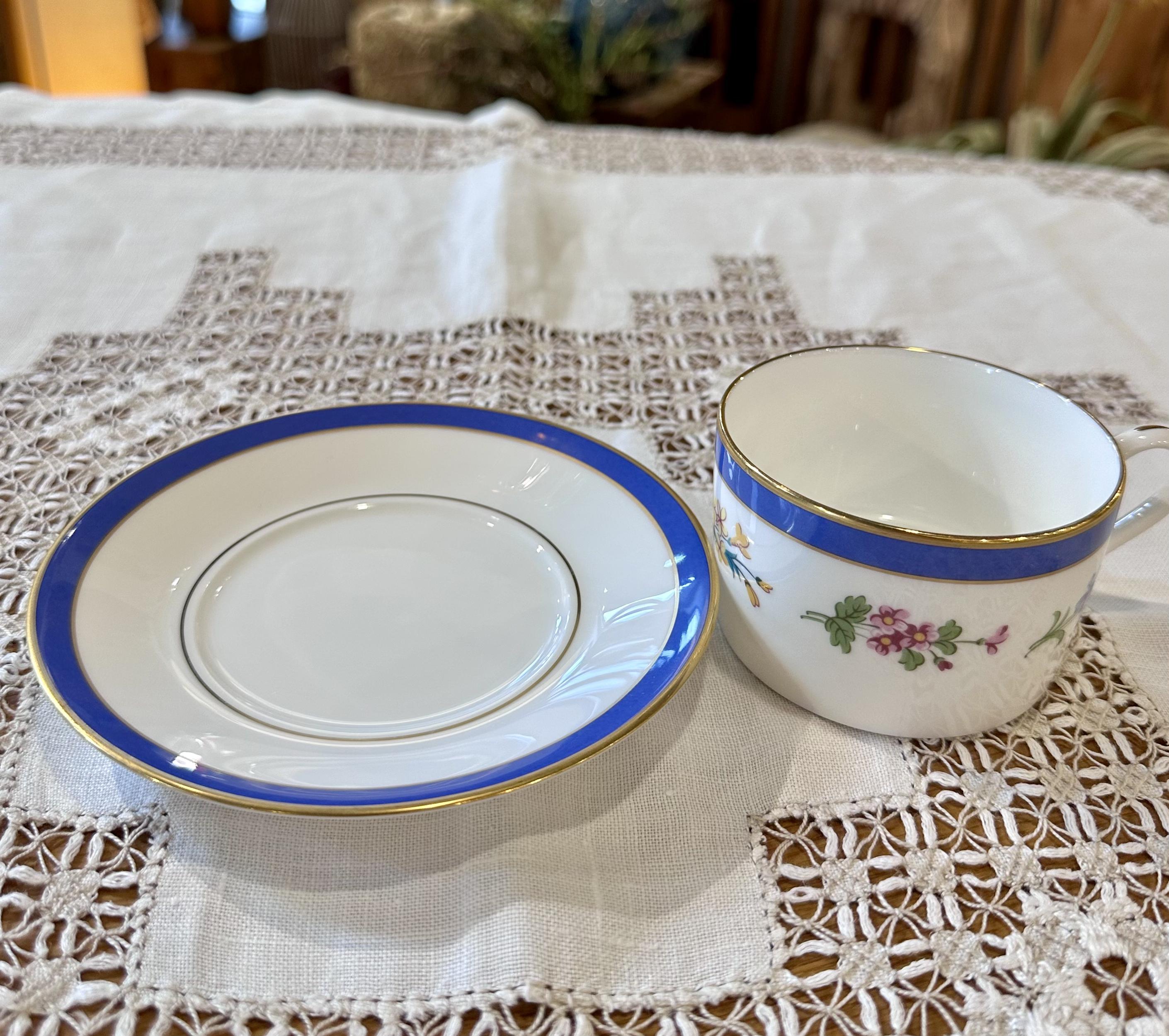 Tiffany coffee cup & saucer