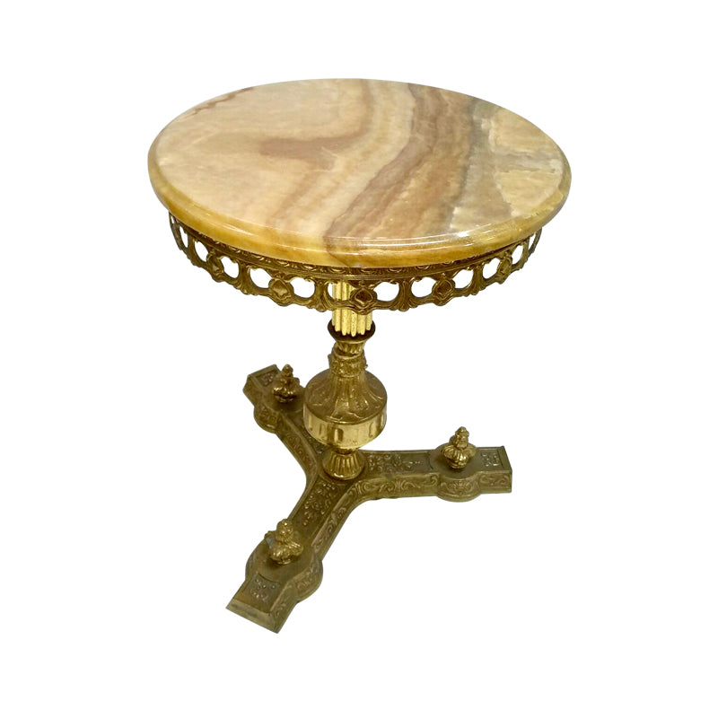 Onyx Round Corner Table