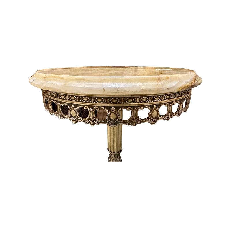 Onyx Round Corner Table