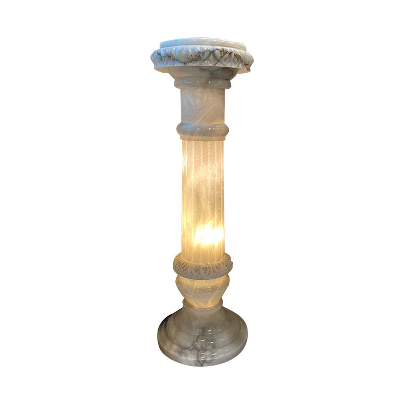 Alabaster Column Floor Lamp