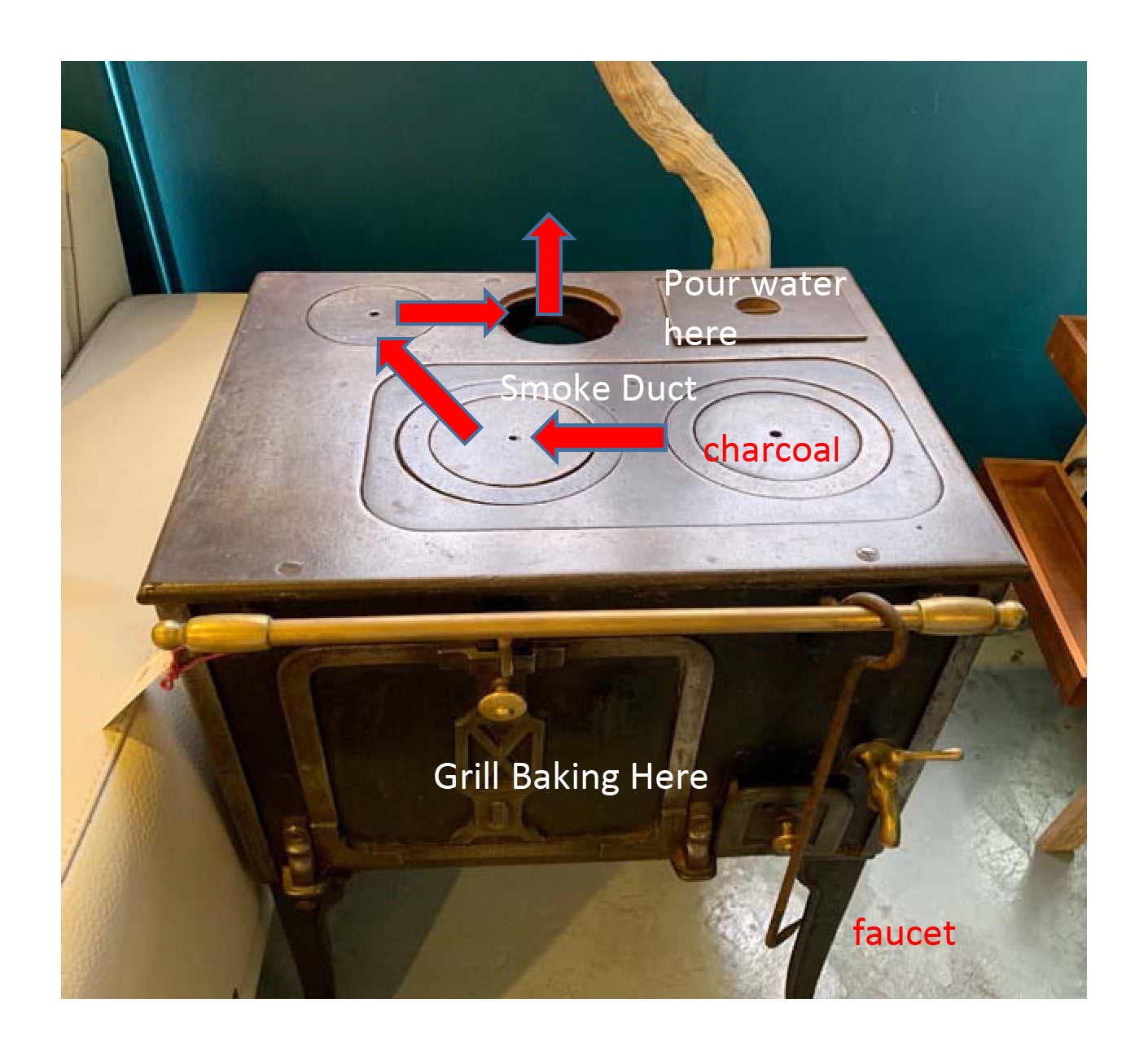 Vintage Britanny Stove