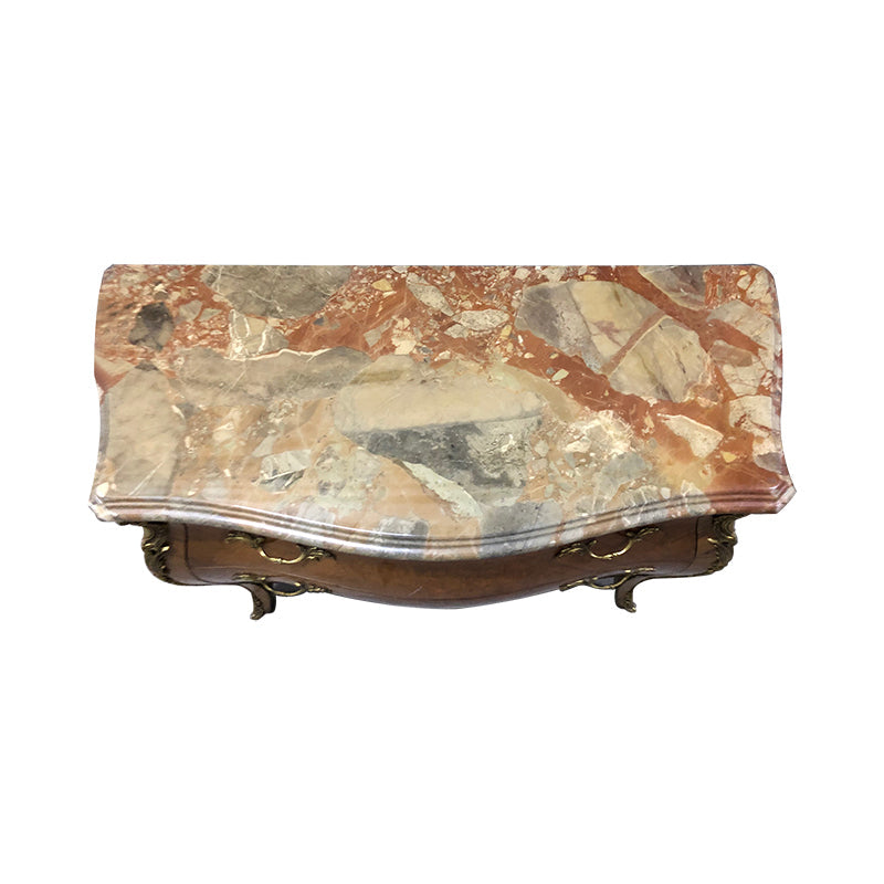 Louis XV Style Brass Ormolu-Mounted Commode