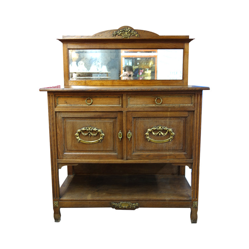 Art Nouveau  buffet,  Vintage French wine buffet