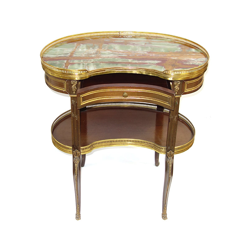 French Kidney side Table