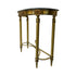 Italian Marble Brass Console