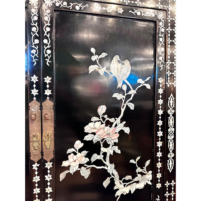 Chinese Mother of Pearl Cabinet