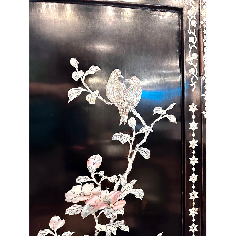 Chinese Mother of Pearl Cabinet