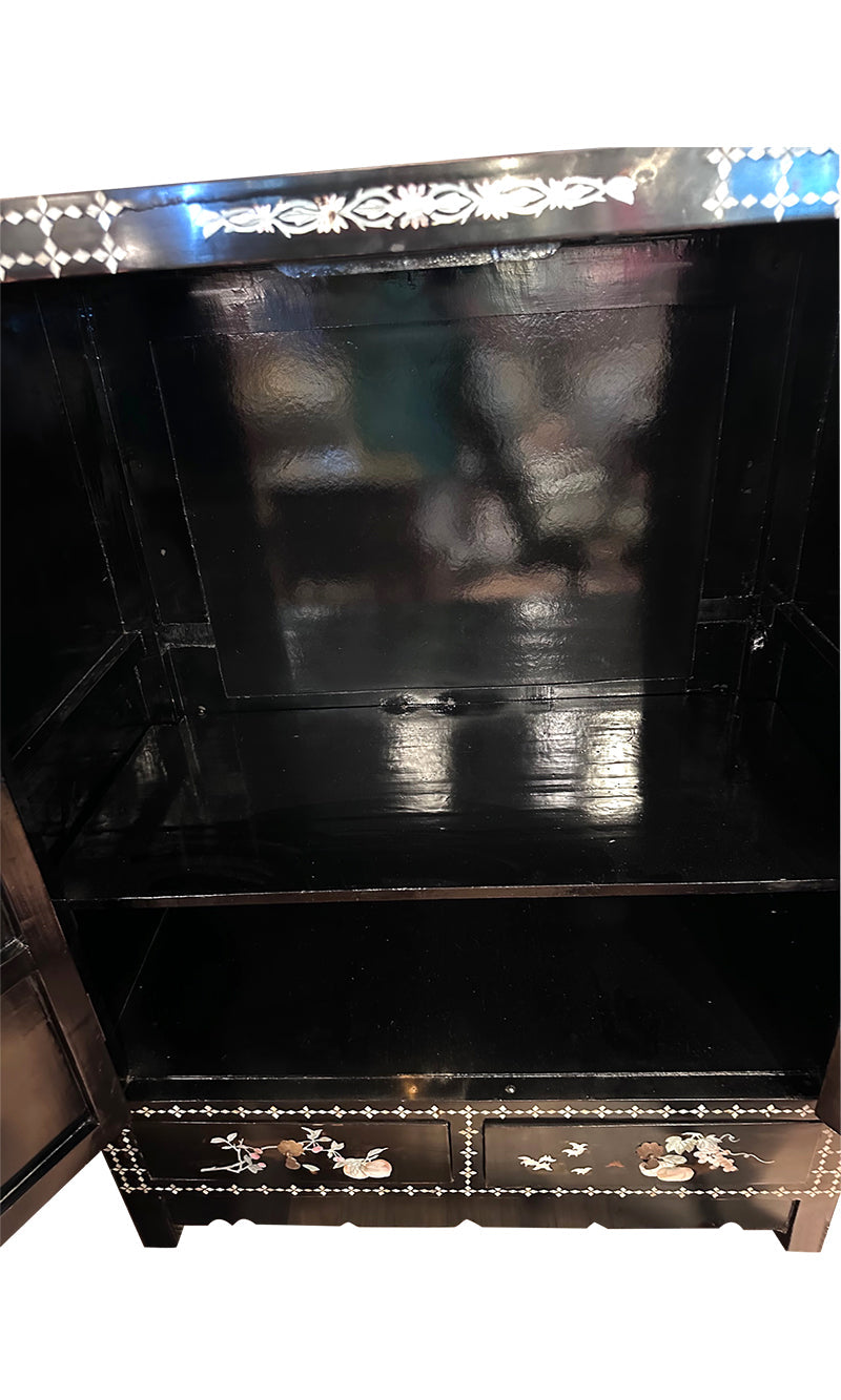 Chinese Mother of Pearl Cabinet