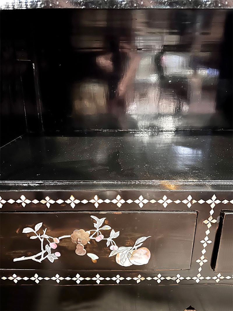 Chinese Mother of Pearl Cabinet