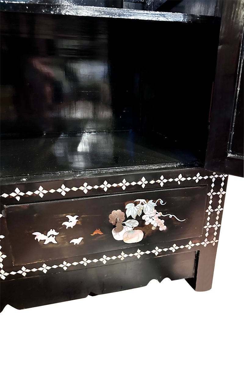 Chinese Mother of Pearl Cabinet