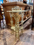 Art Nouveau Brass Side Table