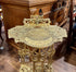 Art Nouveau Brass Side Table