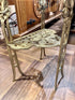 Art Nouveau Brass Side Table
