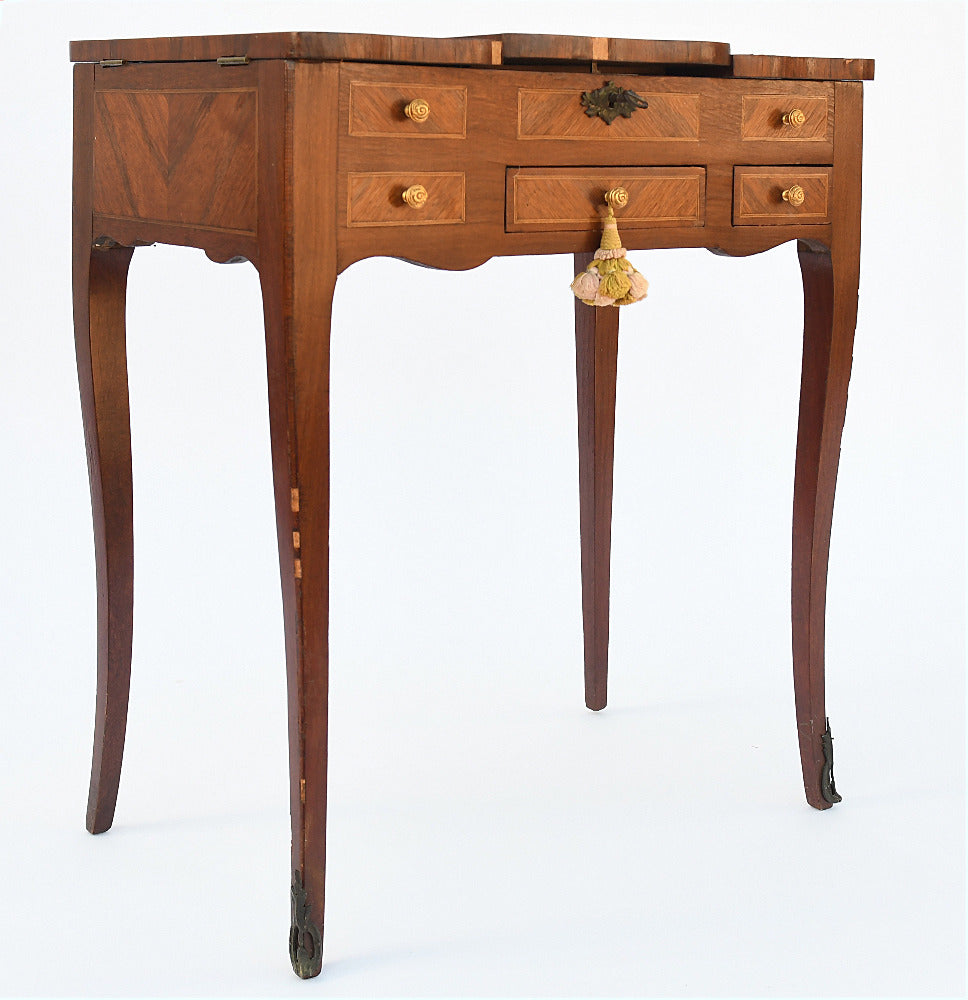 Coiffeuse en Marqueterie Bois de Rose