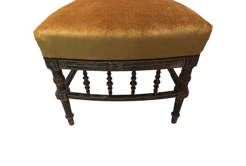 Chaise Chauffeuse de Style Napoleon