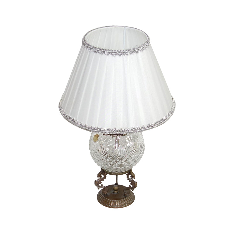 Crystal Ball Base Table Lamp