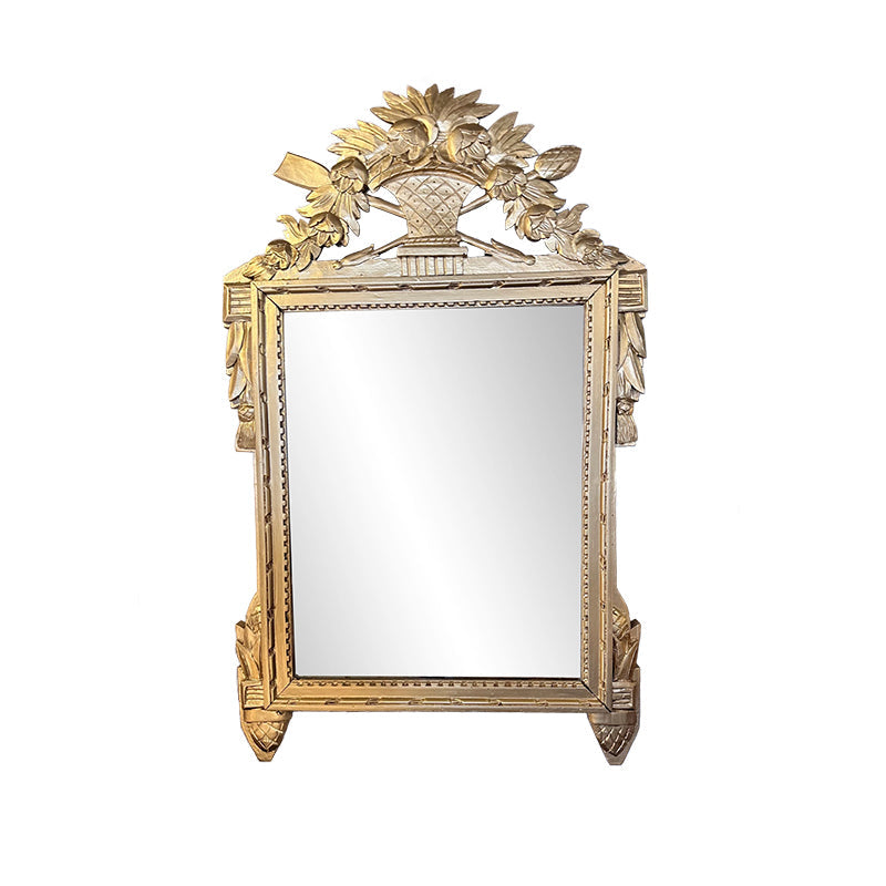 Louis XVI Fleur Basket Mirror