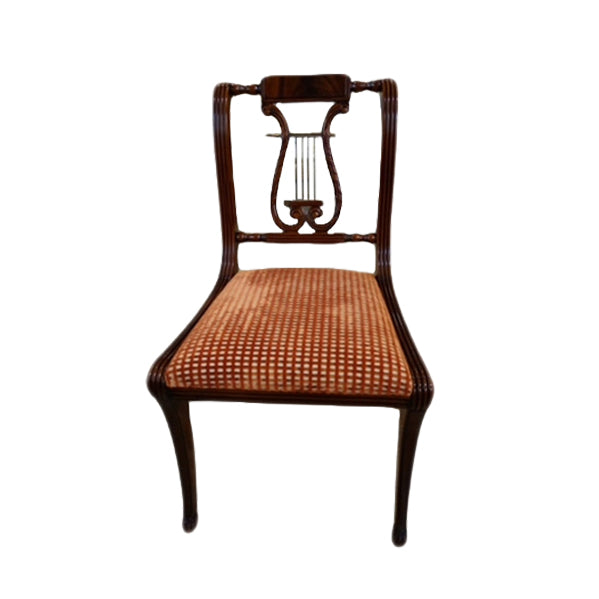 Lyre sidechair