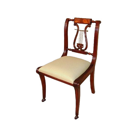 Lyre sidechair