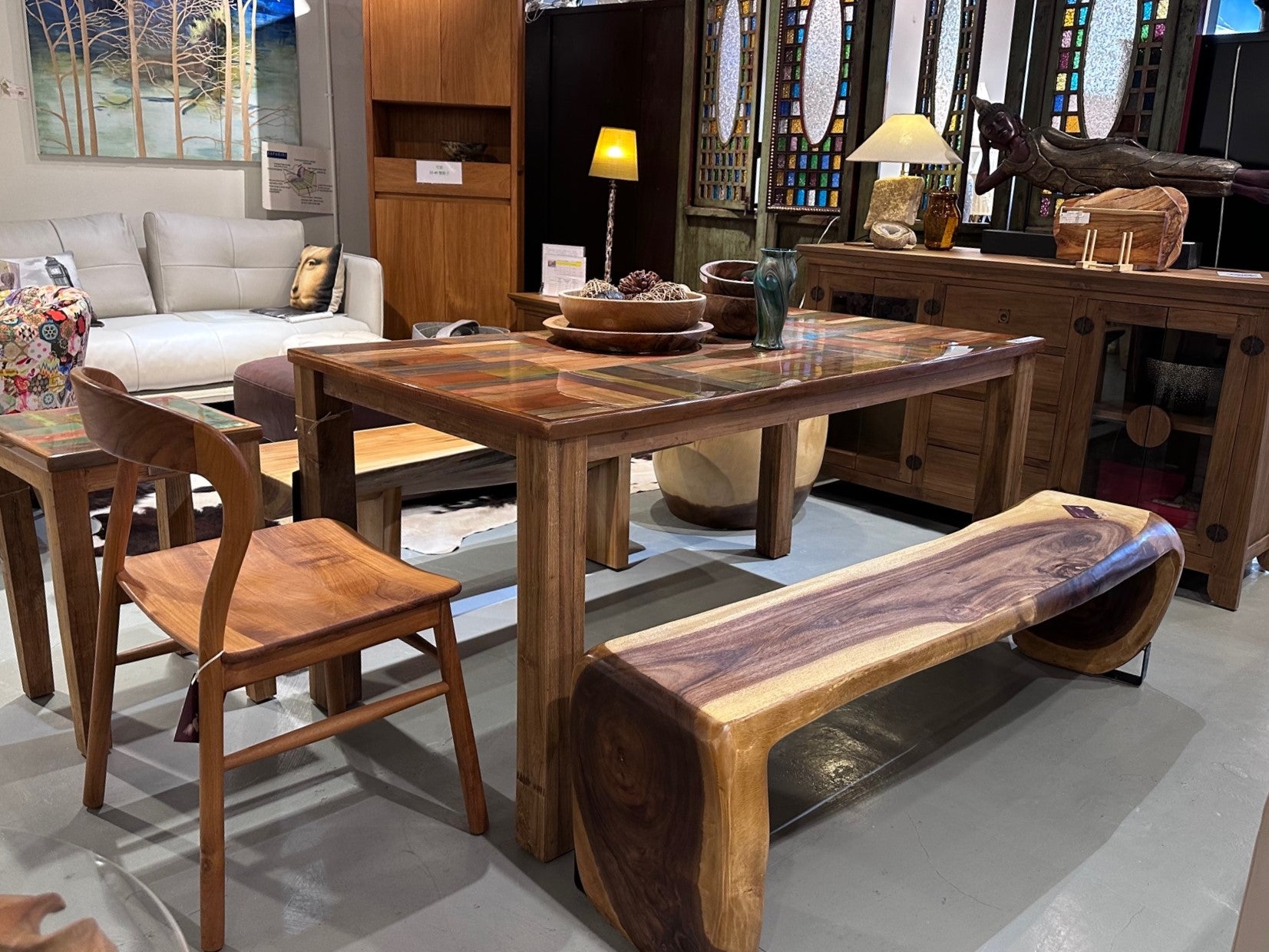 Mosaic dining  table