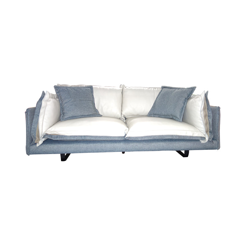 Lyon Leather Fabric Sofa