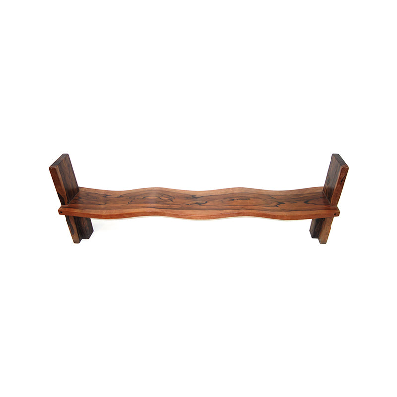 Wave Bench, Ebony