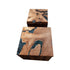 Eclipse Crystal teak stool