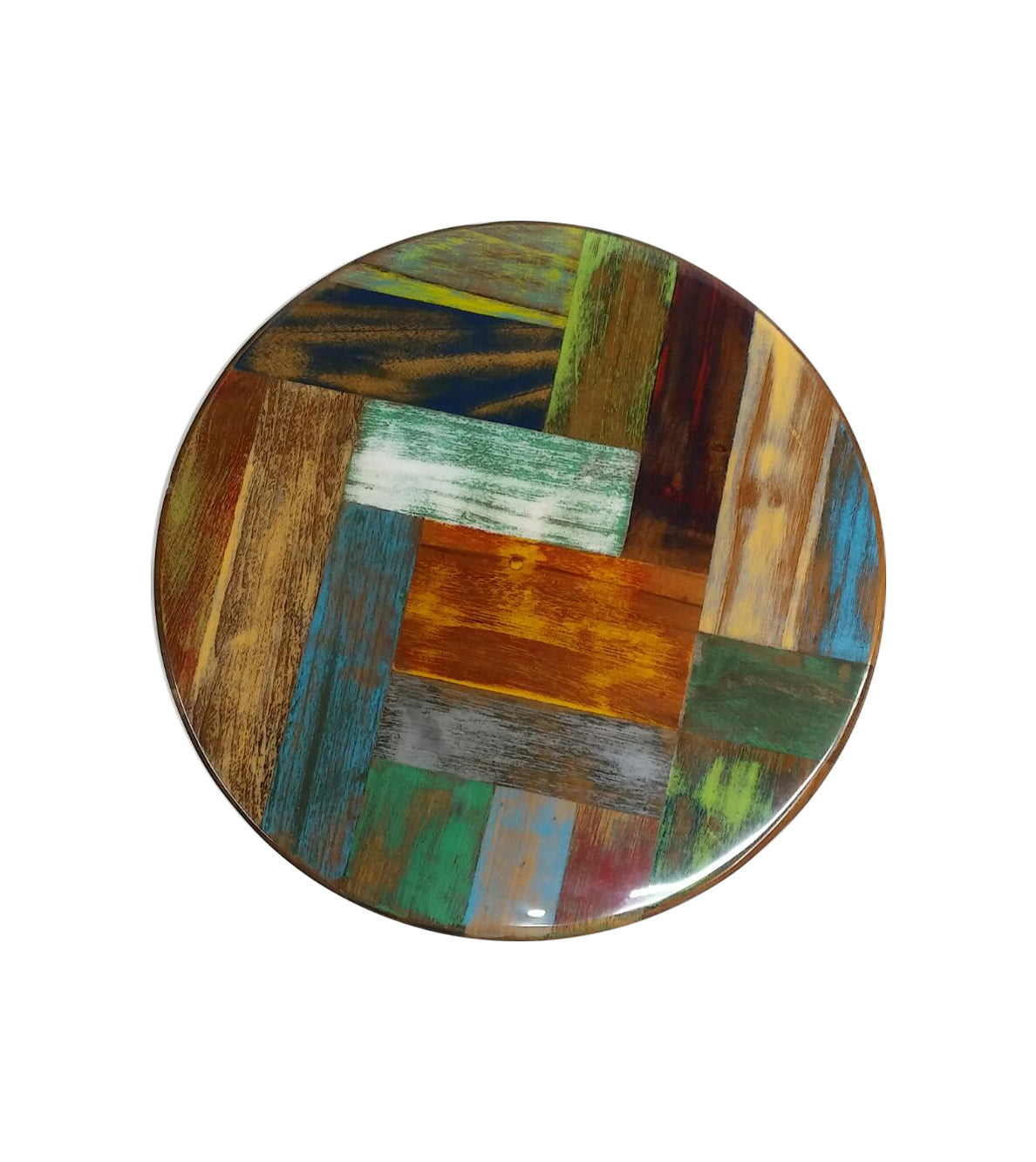 Mosaic tall side table