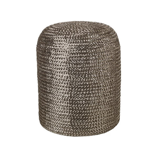 Stool Pill Woven Silver Mesh