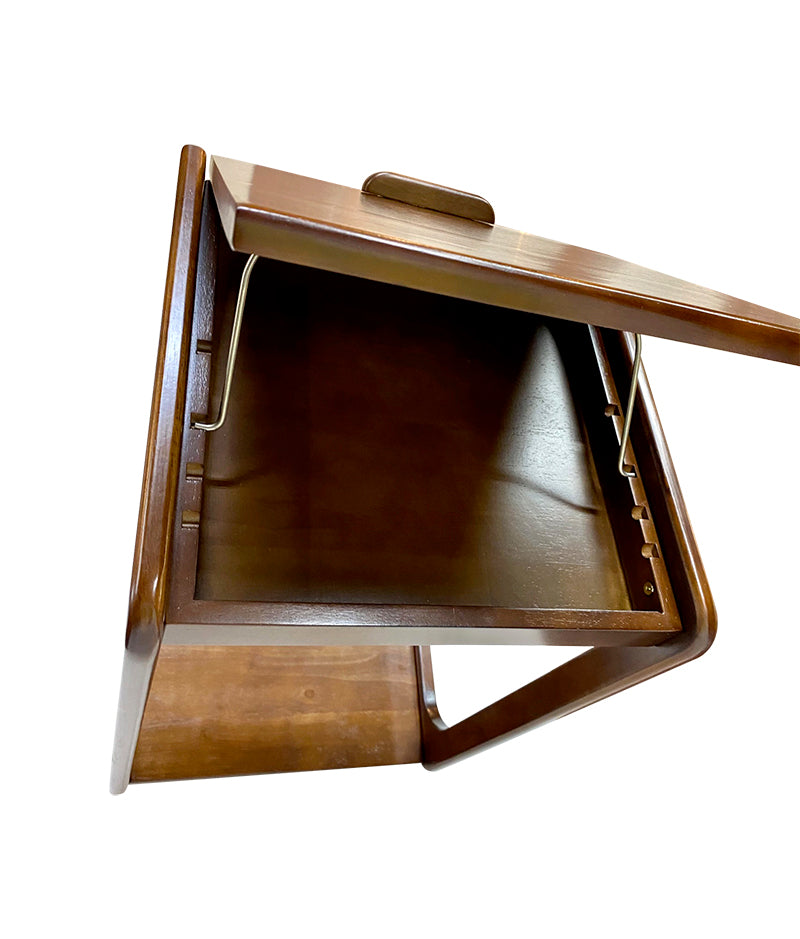 Kayne Side Table with Wheels