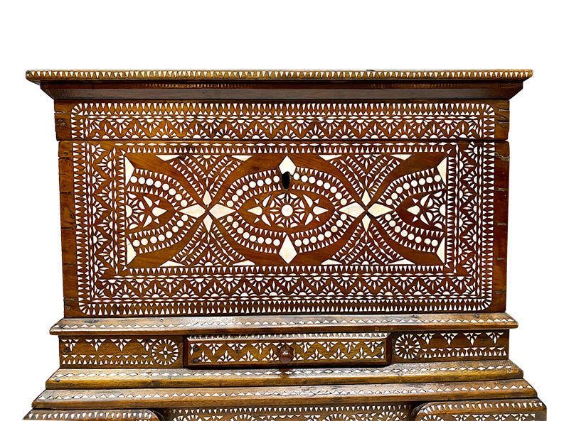 Treasure Chest with Mother of Pearl Inlay