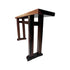 Eva Ebony Console Table