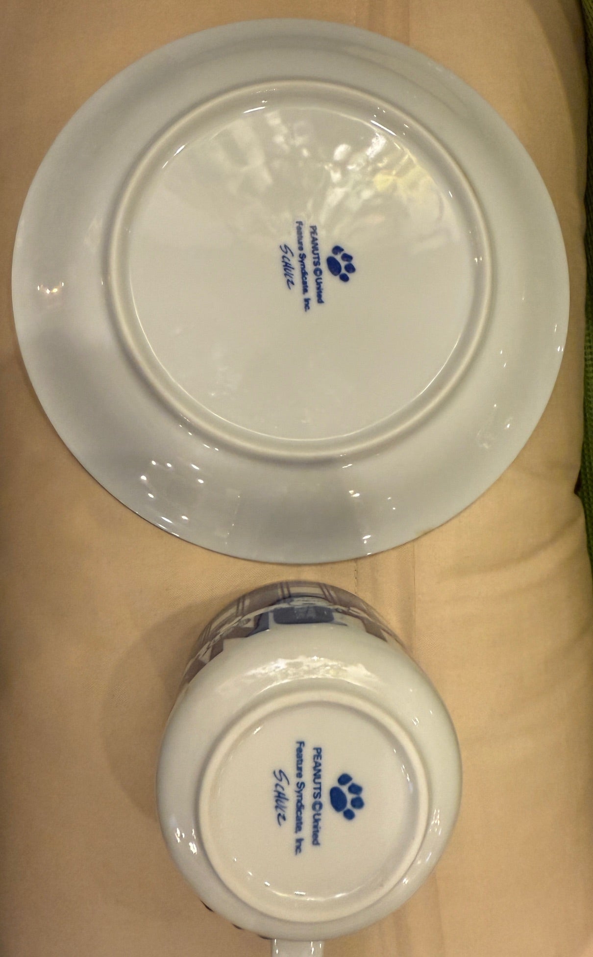 Peanuts party set cup & saucer