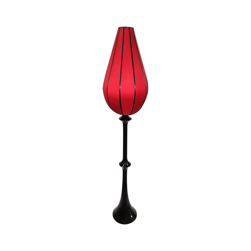 Lotus Chinese Lantern Floor Lamp