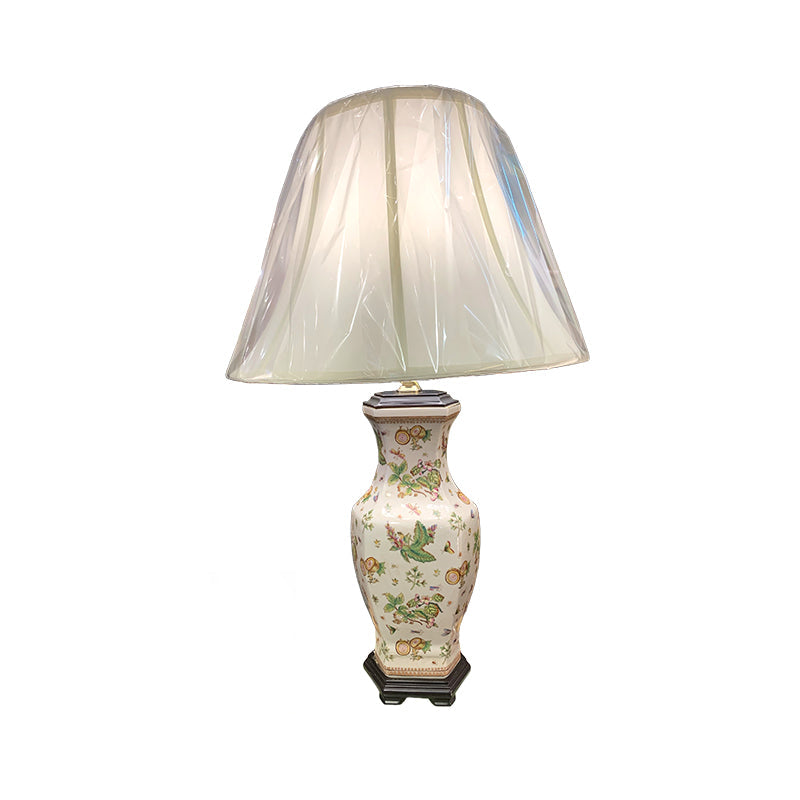 Vintage Hand Painted Porcelain Lamp