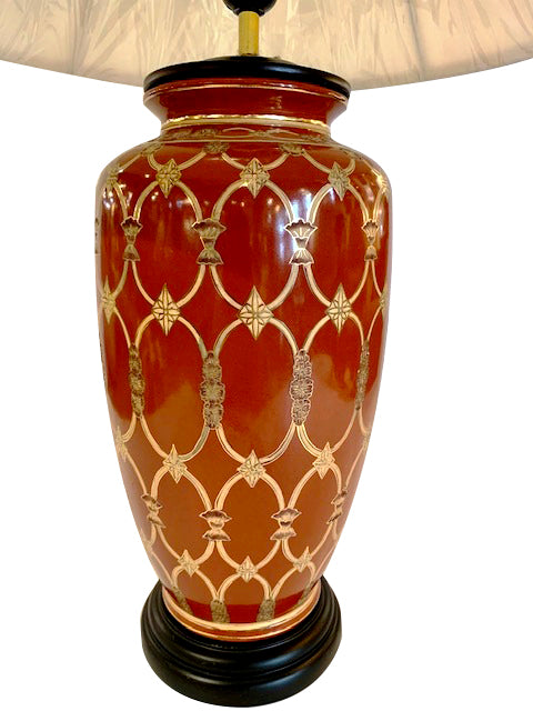 Japanese Style Porcelain Lamp