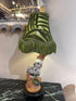 Vintage Porcelain  parrot table lamp