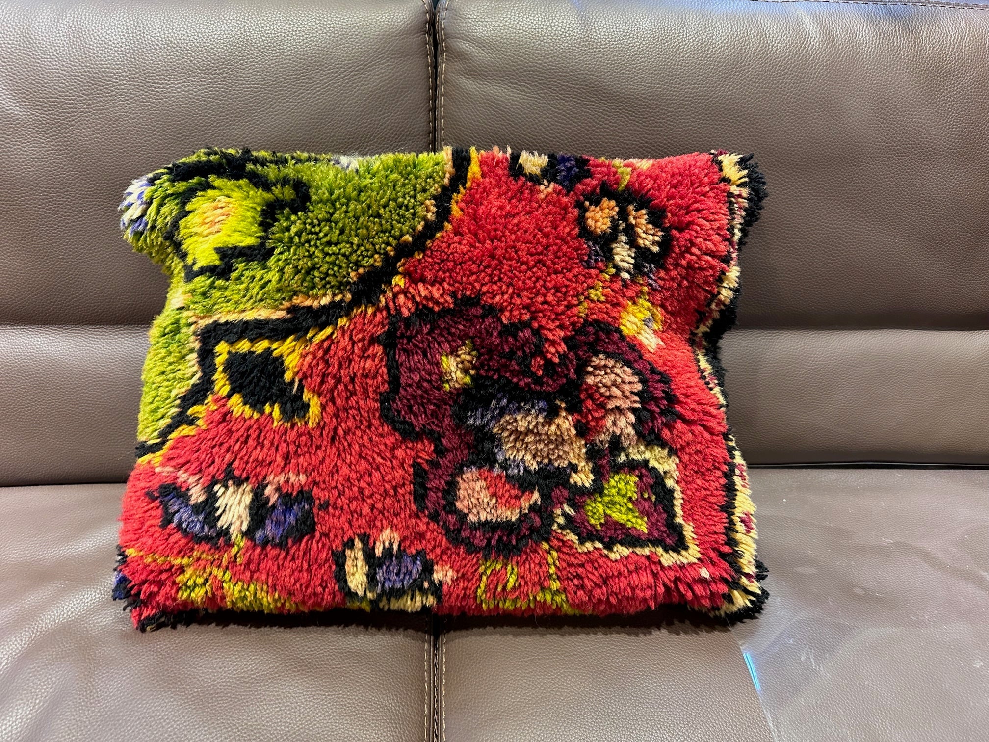 Spring Woolen Rug Pillow