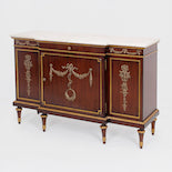 Regency Sideboard, Cream Marble top