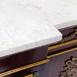 Regency Sideboard, Cream Marble top