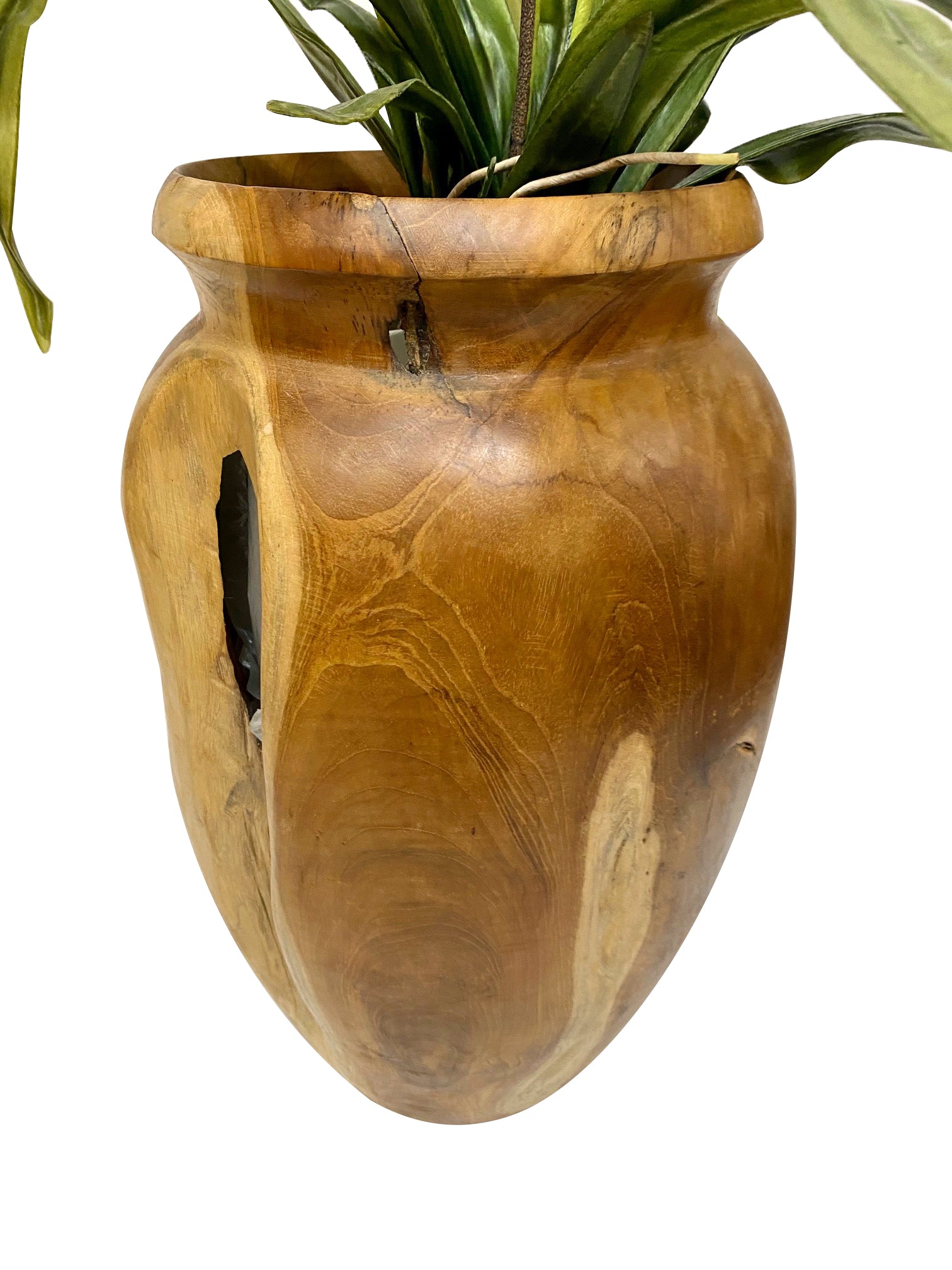 Tala Teak Vase