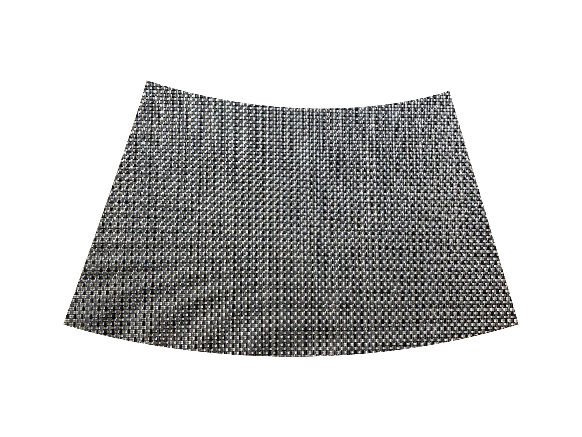 Plates mat semi-circular